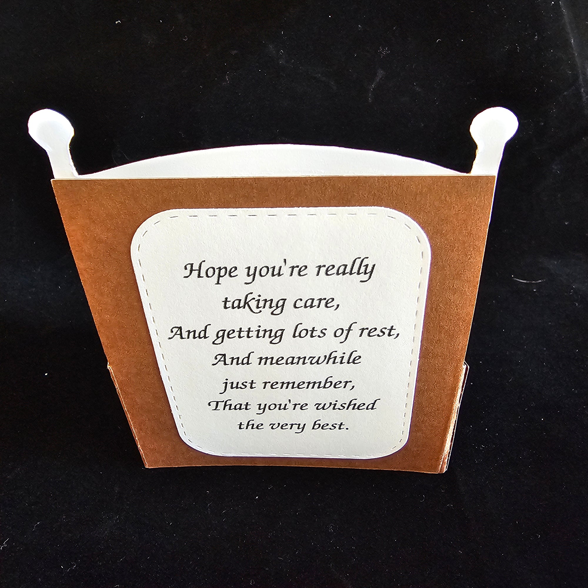 CBF - Get Well Card - Teddy Bear