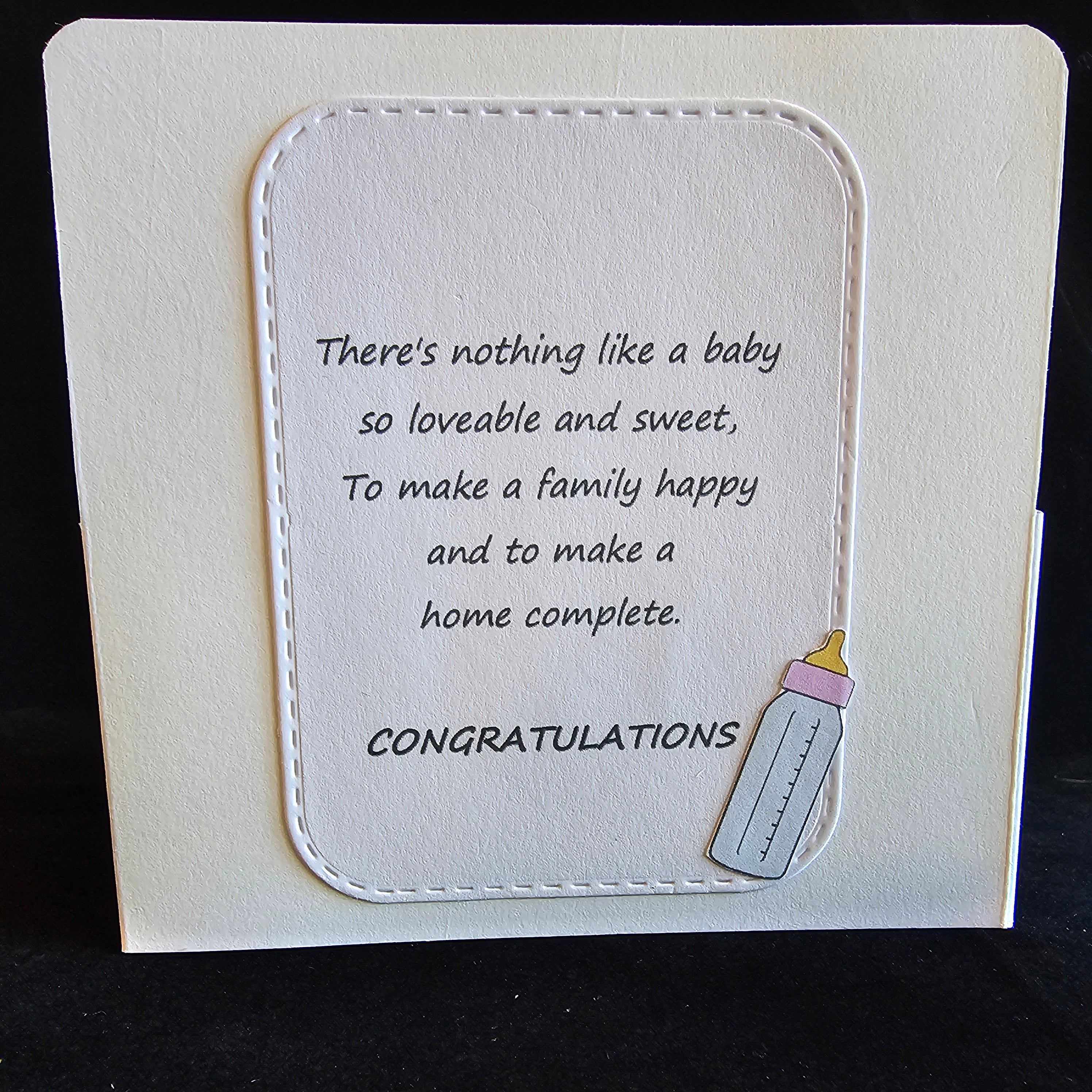 CBF Baby Cards - Girl