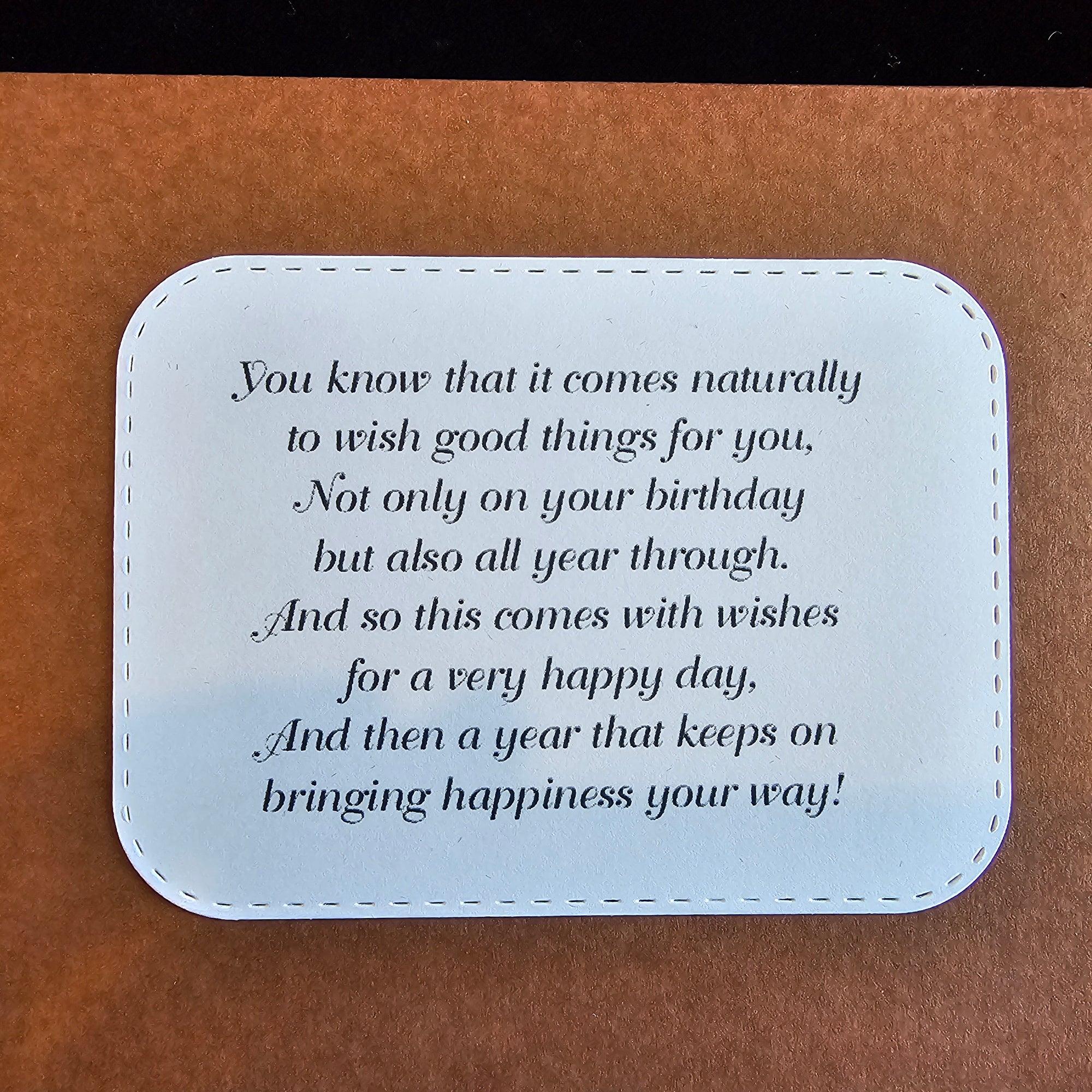 CBF - Just For You (Coffee Beans) Card
