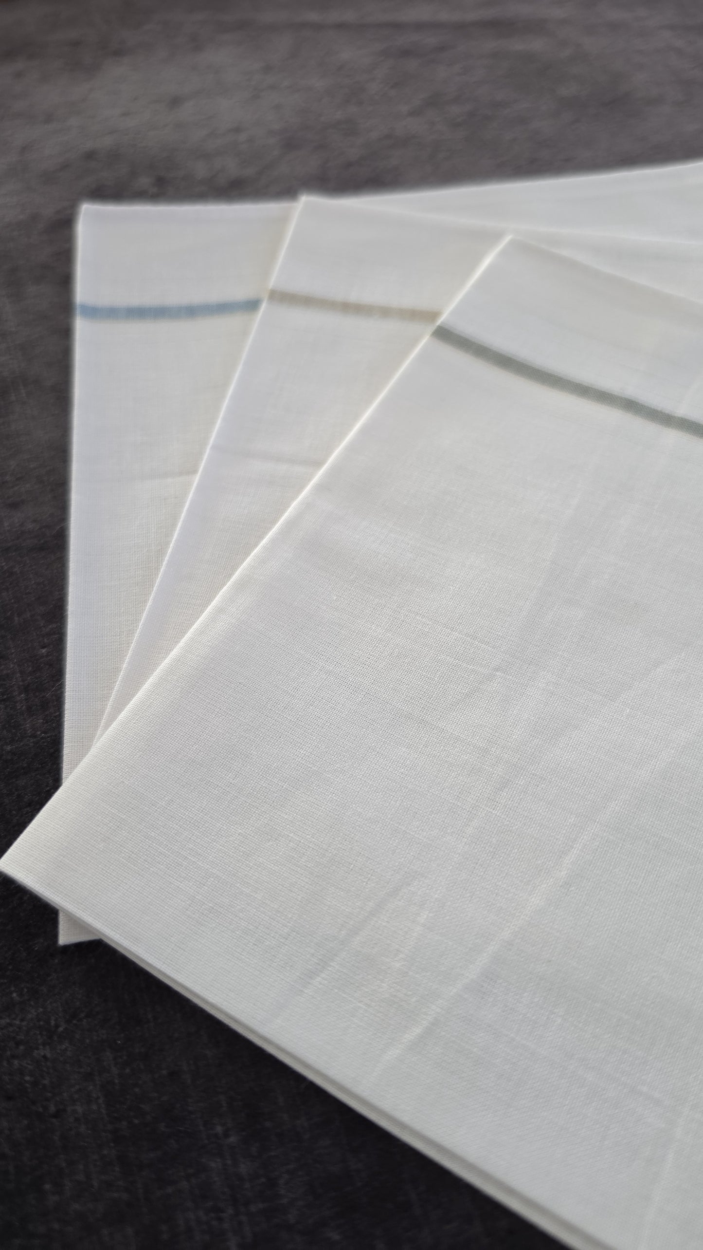 The Specialty House | Mens Hankies | Striped Edge