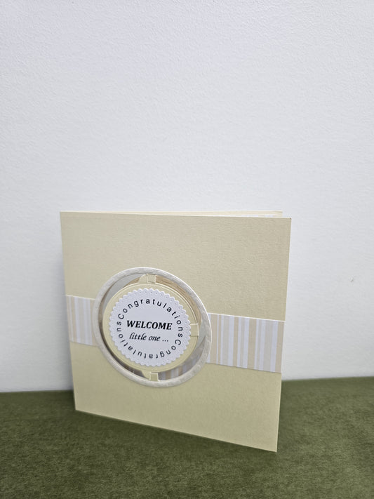 Cards By Flora | Congratulations | Baby Card