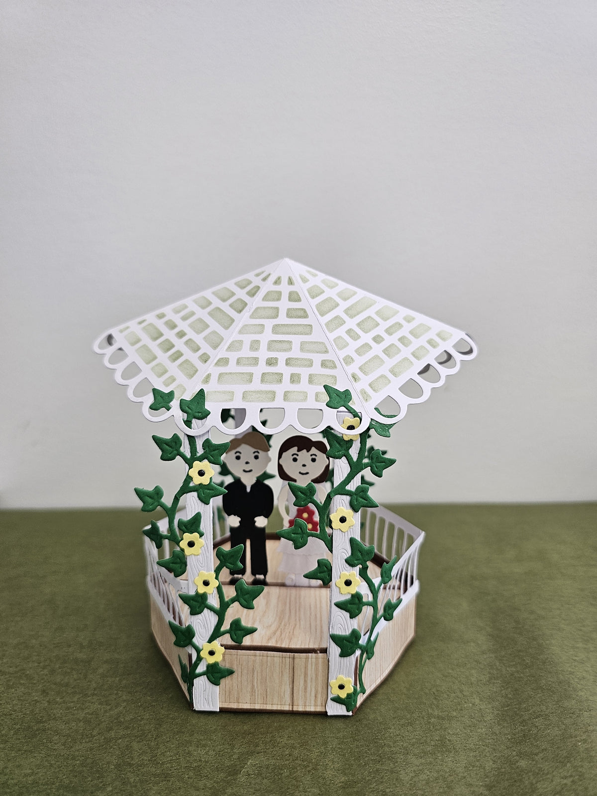 Cards By Flora | Pop-out Wedding