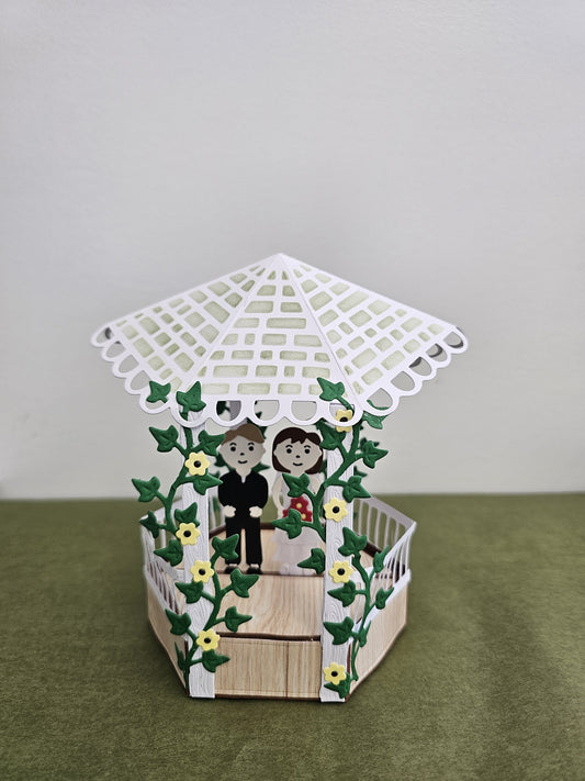 Cards By Flora | Pop-out Wedding