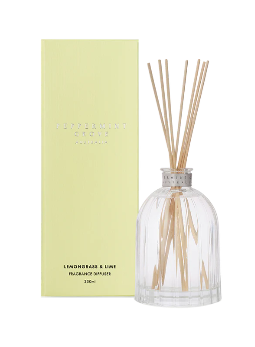Peppermint Grove - Large Lemongrass & Lime Diffuser 350ml