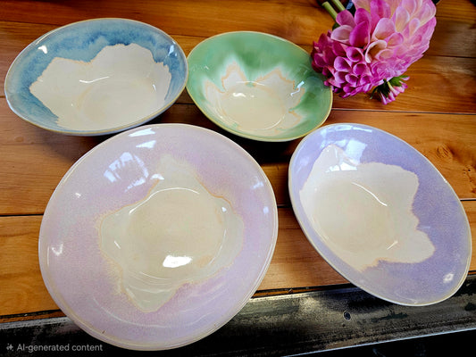 Backyard Ceramics | Dessert Bowl | Assorted