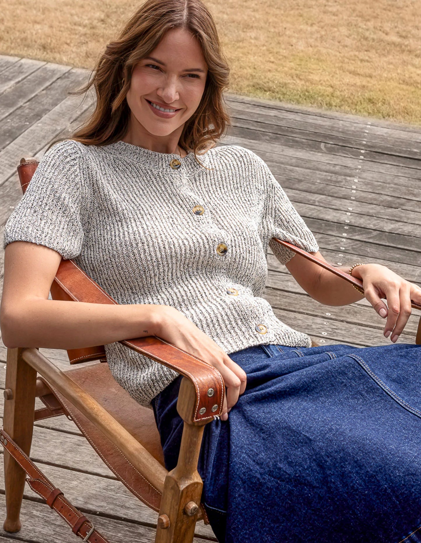 Foxwood | Davana Knit | Oat Marl