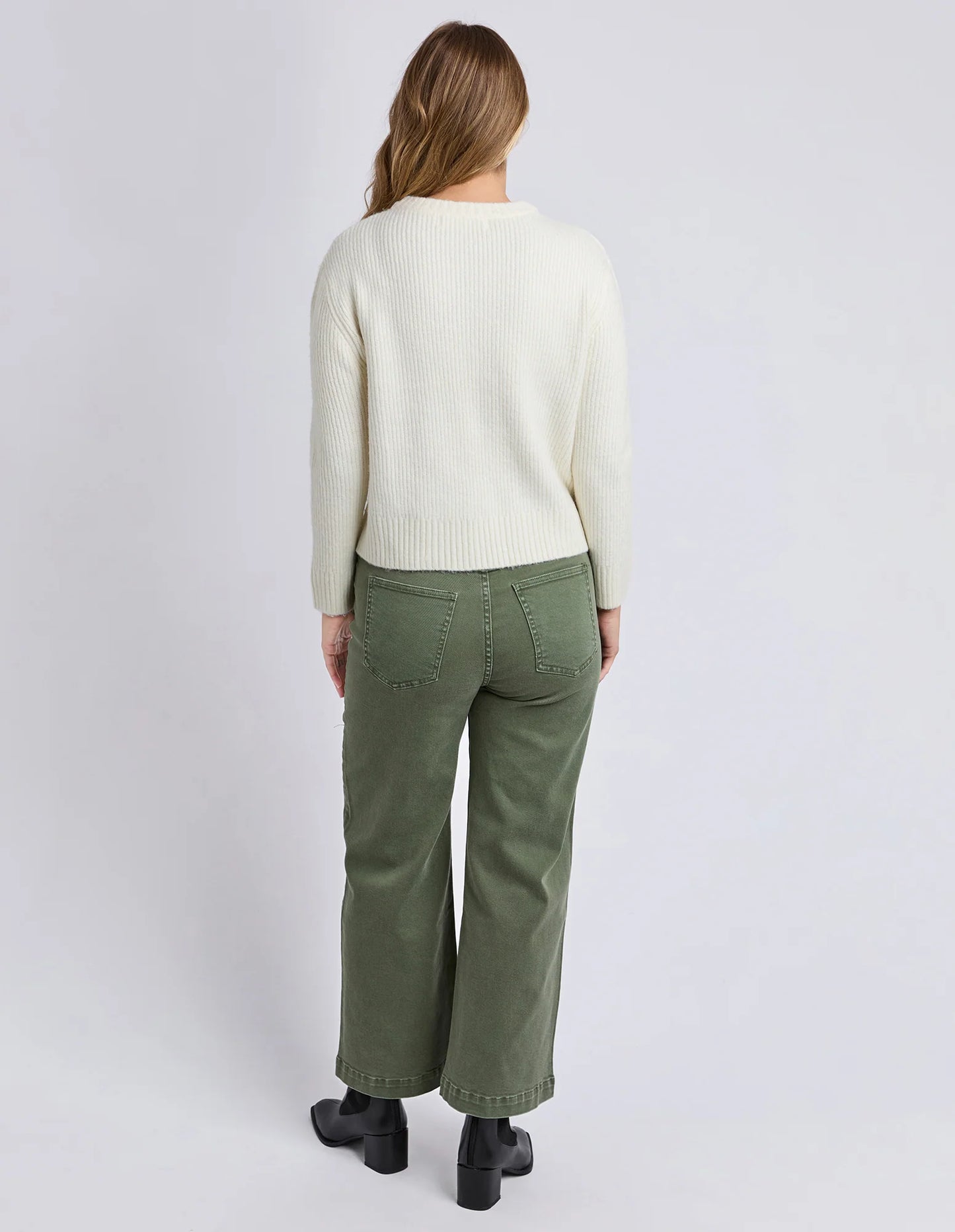Foxwood | Marla Floral Knit | Vintage White