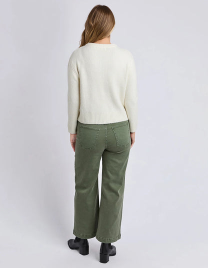 Foxwood | Marla Floral Knit | Vintage White