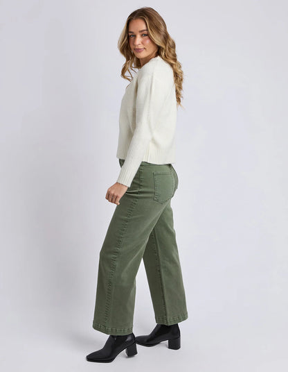 Foxwood | Marla Floral Knit | Vintage White