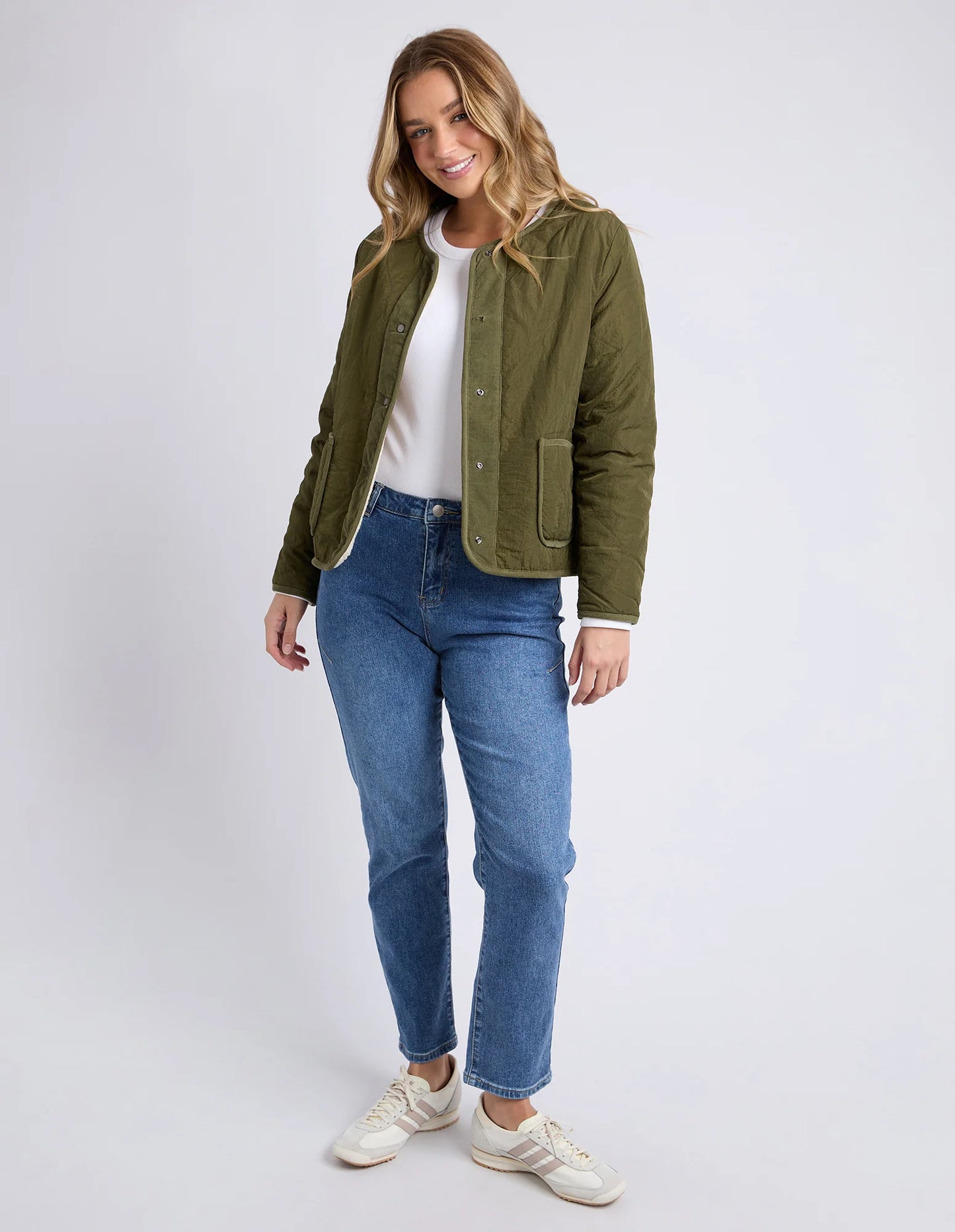 Foxwood Alberta Quilted Jacket - Moss Green