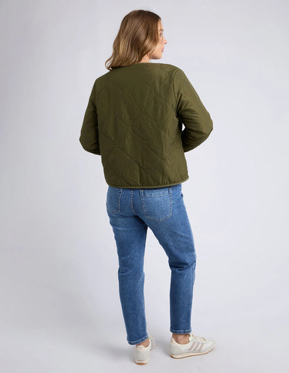 Foxwood Alberta Quilted Jacket - Moss Green