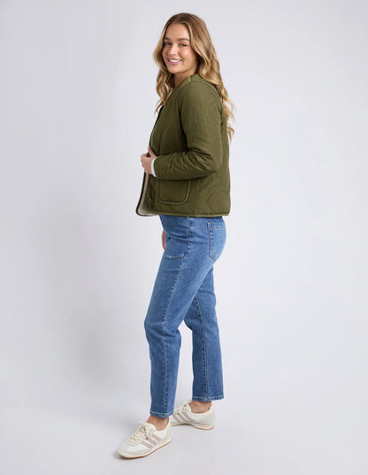 Foxwood Alberta Quilted Jacket - Moss Green