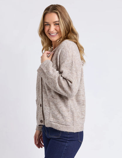 Foxwood | Emarie Cardigan | Oatmeal