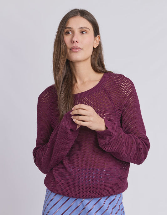 Foxwood | Remy Knit | Plum