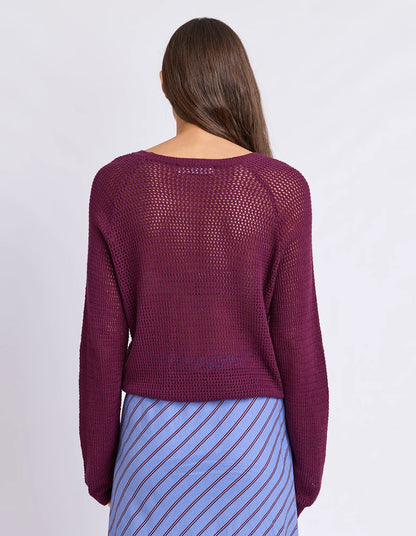 Foxwood | Remy Knit | Plum
