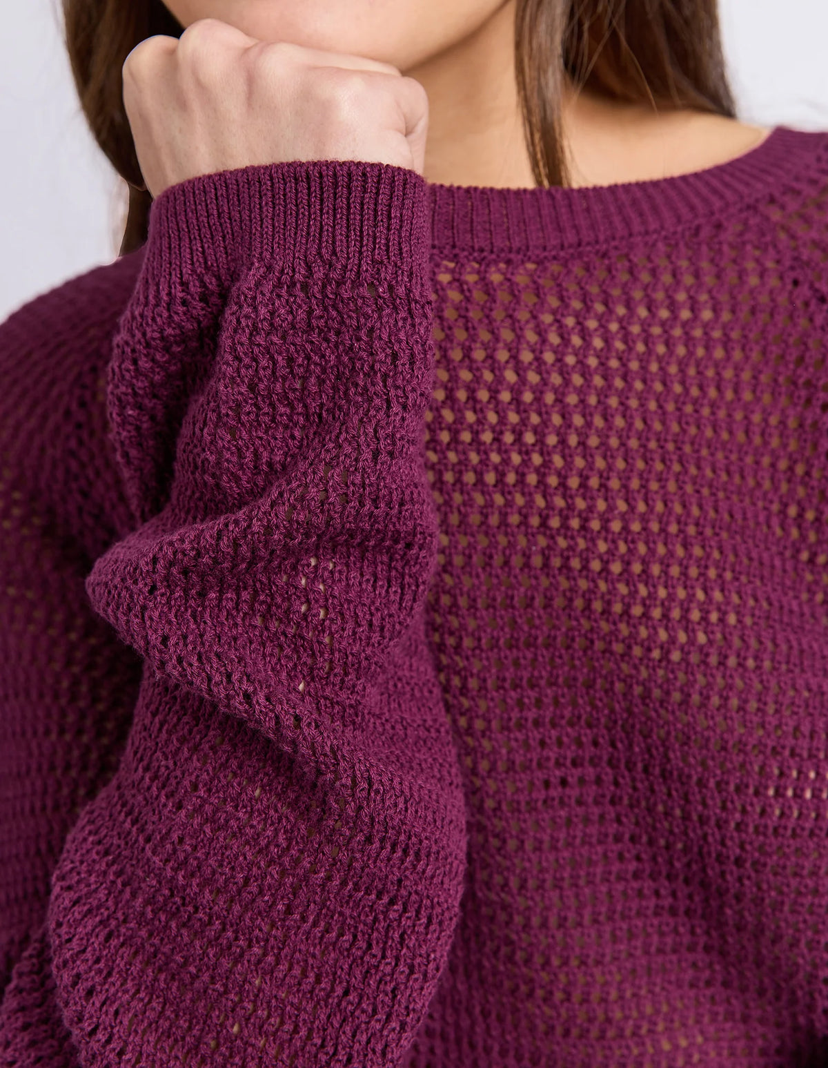 Foxwood | Remy Knit | Plum