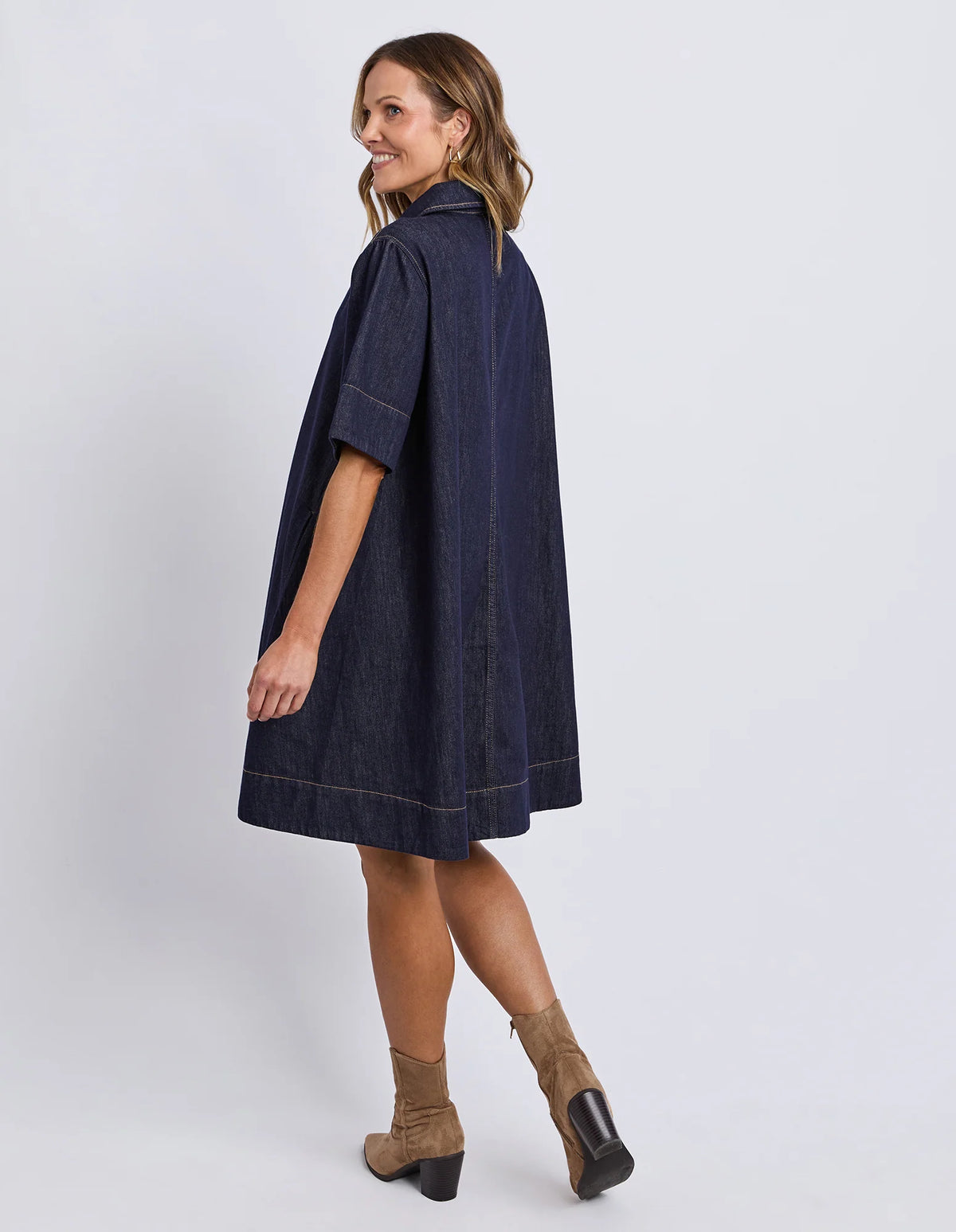 Foxwood | Julian Denim Dress | Indigo