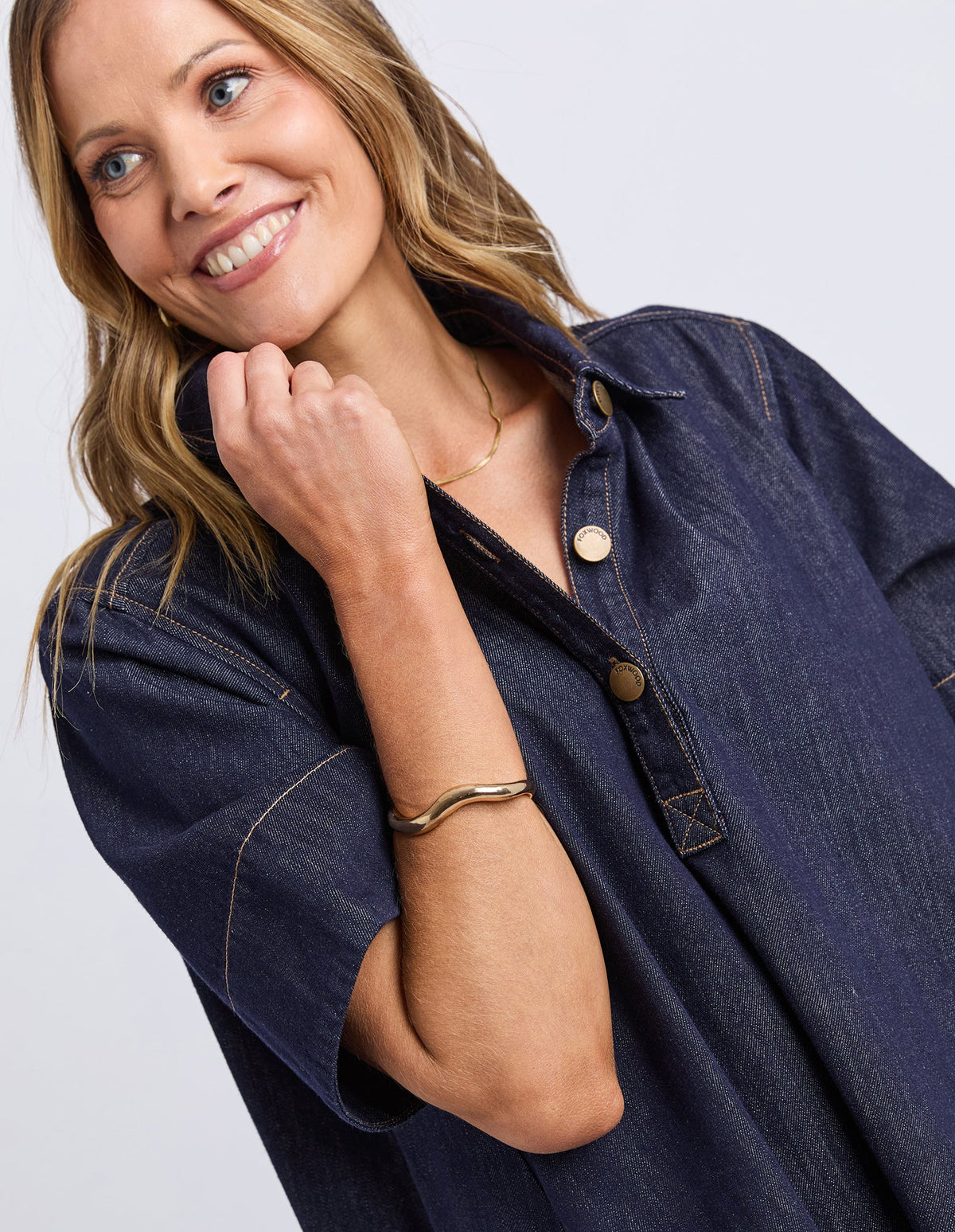 Foxwood | Julian Denim Dress | Indigo