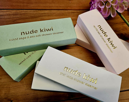 Nude Kiwi | Shower Steamer | 3 Pack