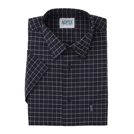Aertex | Glastonbury Shirt | Navy