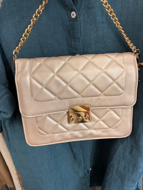 Victoria Jane | Handbag | Champagne Metallic