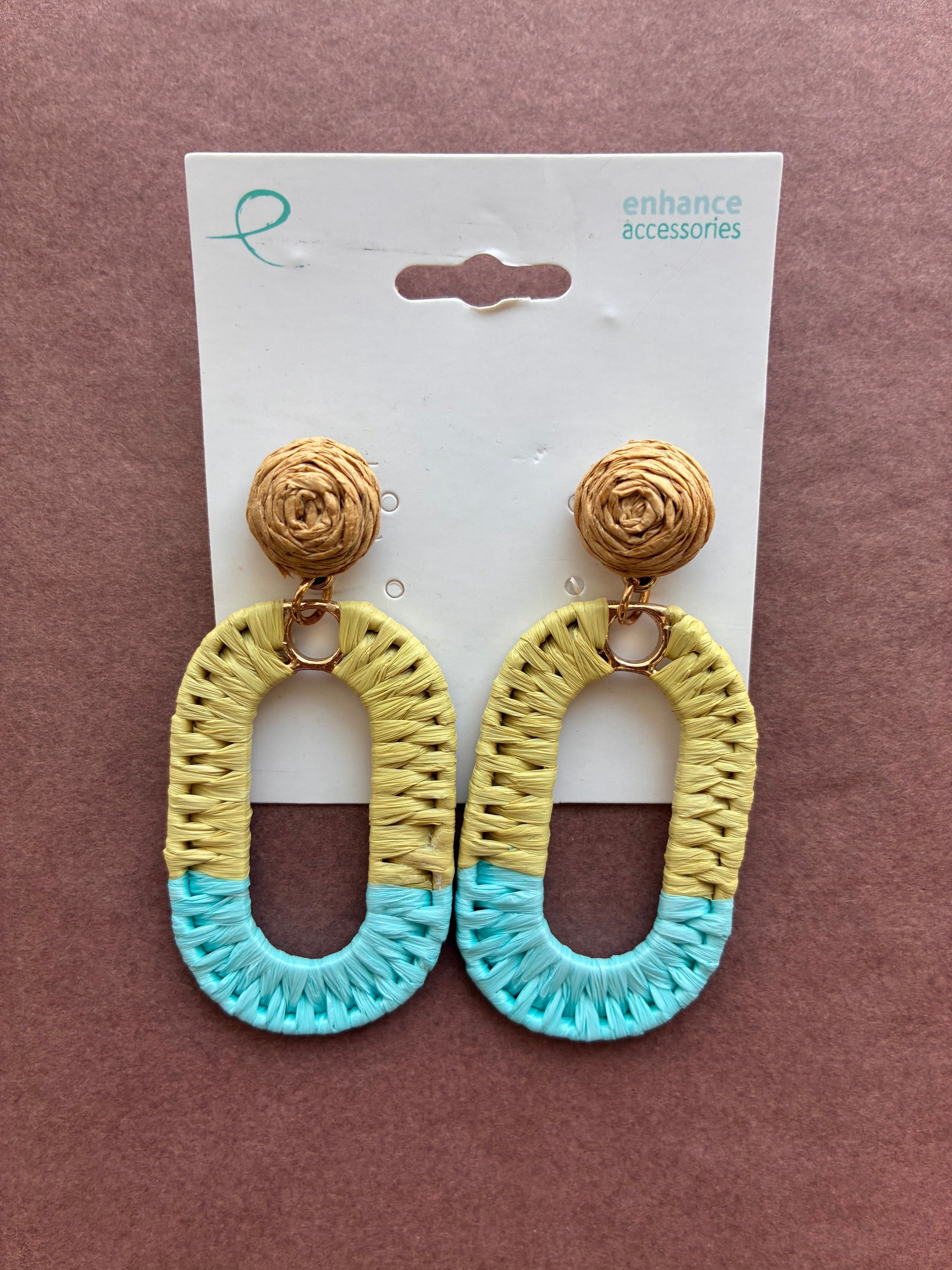 Enhance - Earrings - Abeni Turquoise