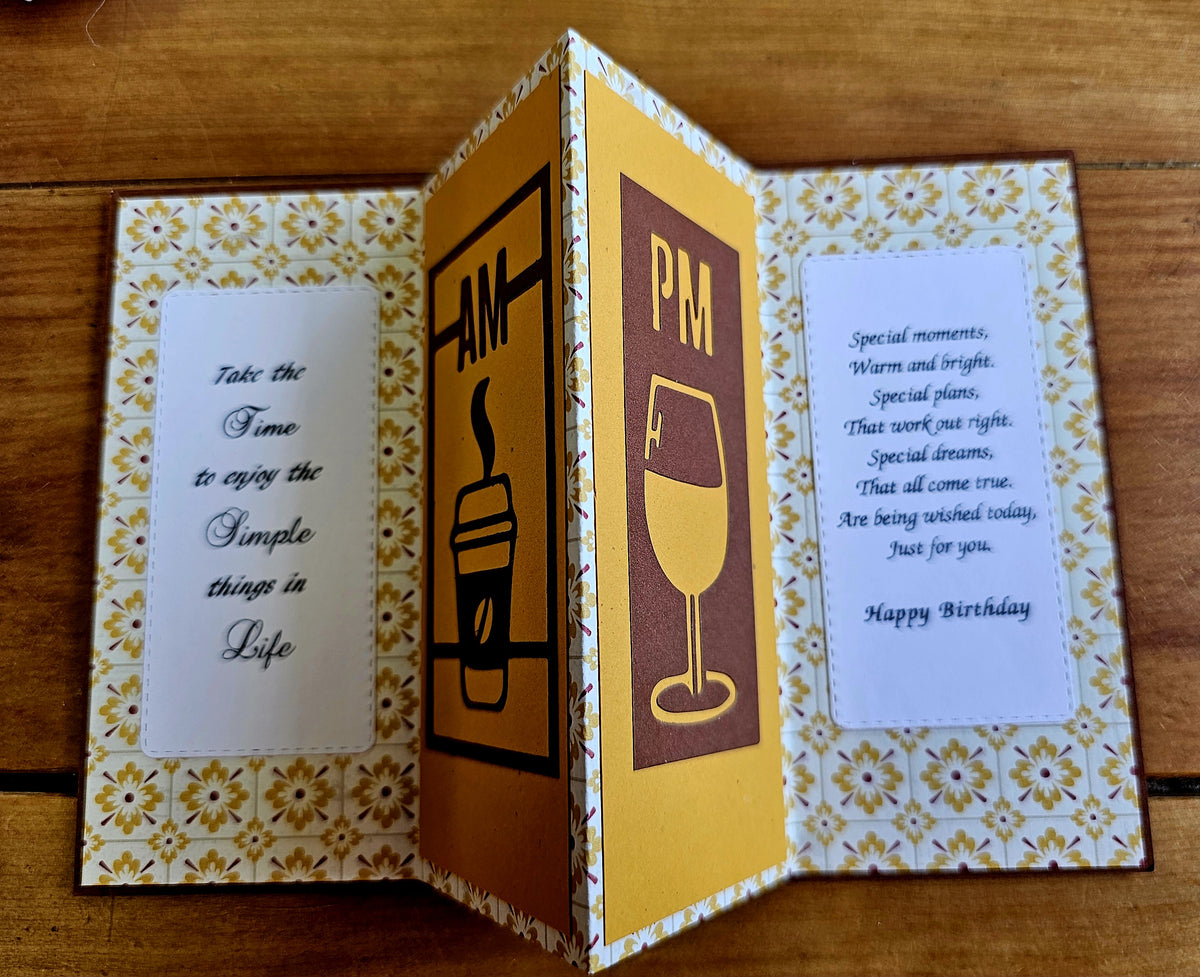 Cards By Flora | Birthday | AM/PM
