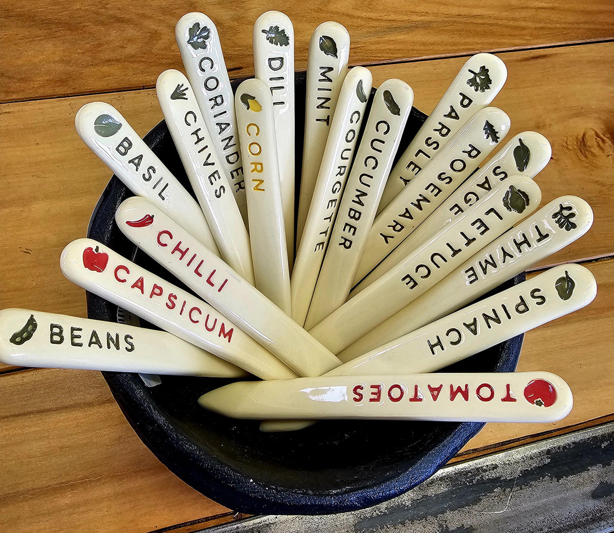 Backyard Ceramics | Seed Markers | Various