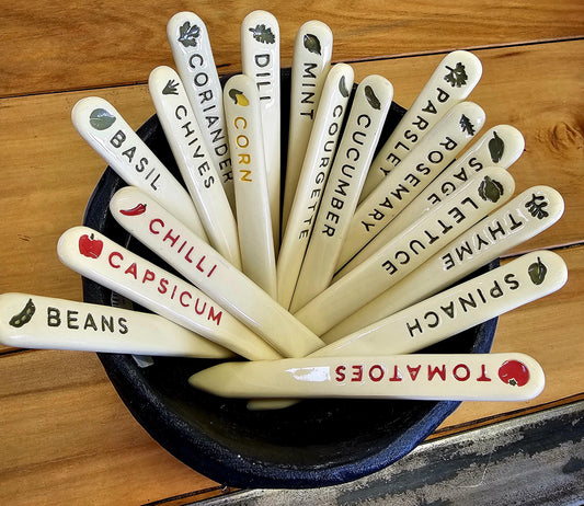 Backyard Ceramics | Seed Markers | Various