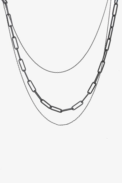 Antler - Necklace - Layer It Up - Black