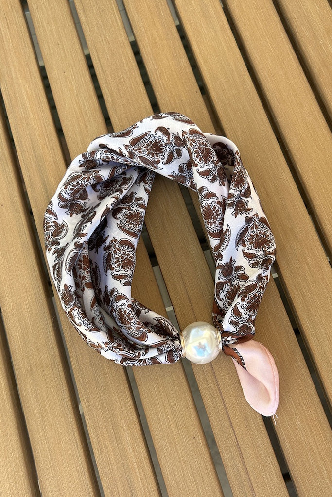 Antler | Pearl Fasten Neck Tie | Cameo