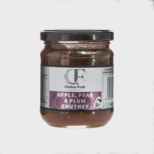 CF Apple, Pear & Plum Chutney 210g
