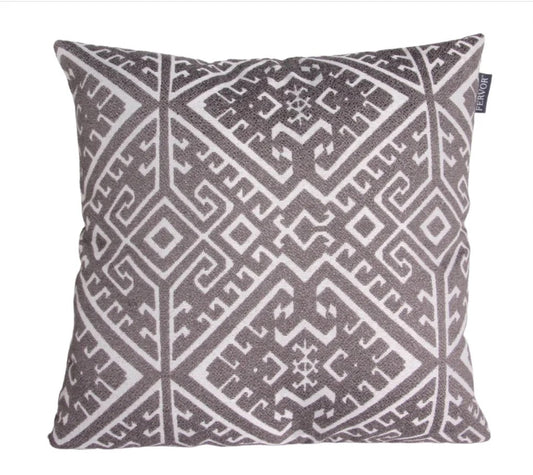 Tussock & Thread | Cushion | Aztec Grey
