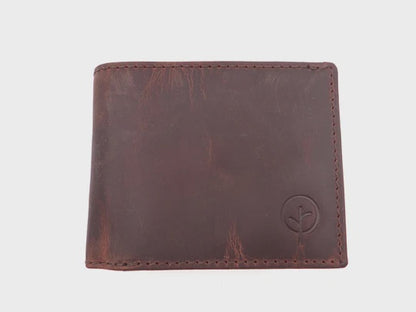 Second Nature Leather | Bush Creek Billfold Wallet | Various Colours