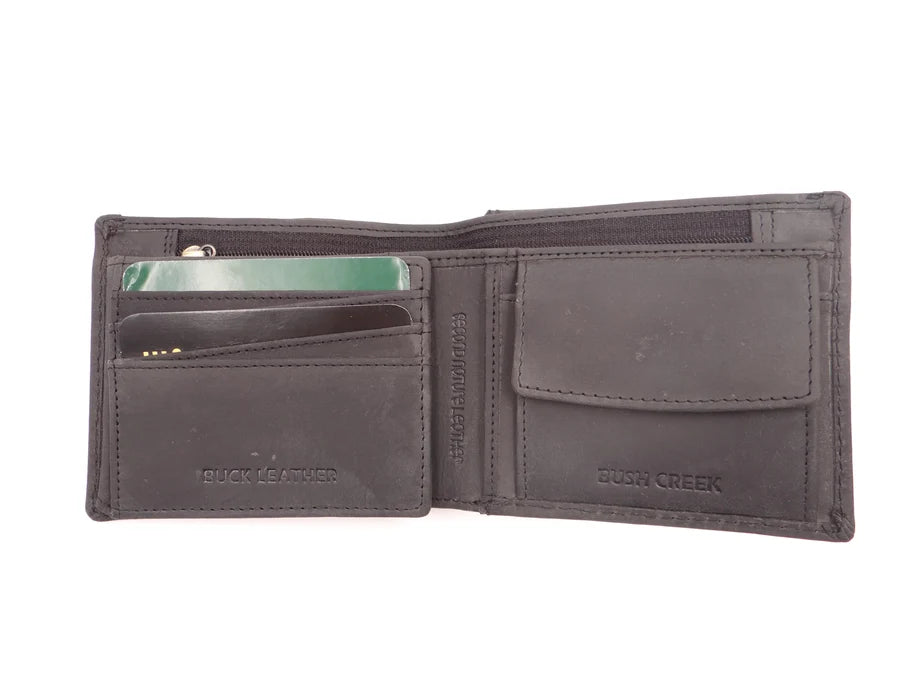 Second Nature Leather | Bush Creek Billfold Wallet | Various Colours
