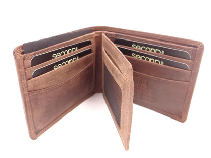 Second Nature Leather | Bush Creek Hunter Leather Wallet | Various Colours