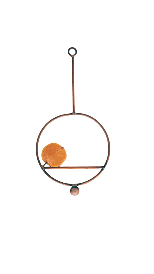 Bloom Metal | Hanging Bird Feeder | Rustic