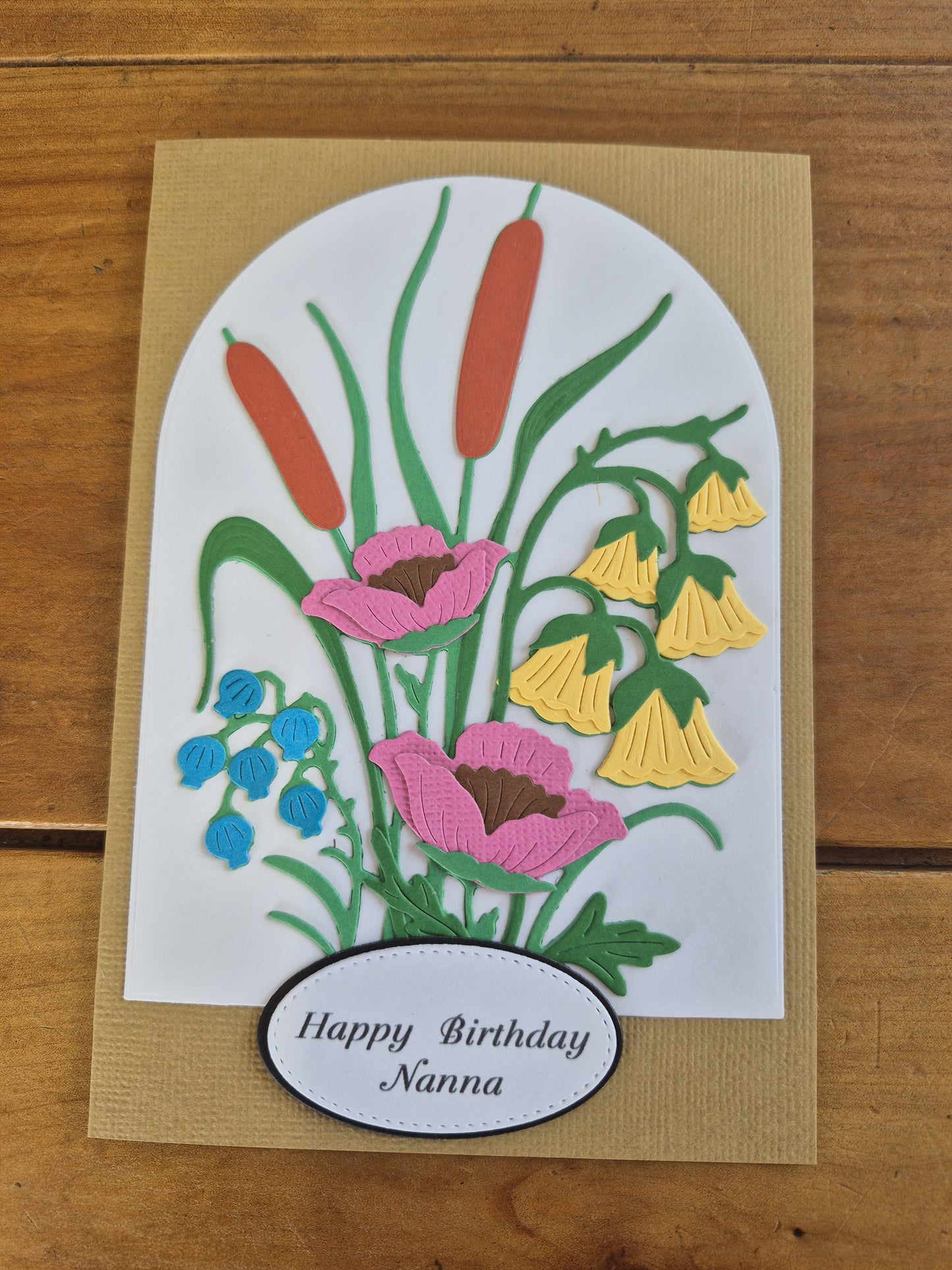 CBF - Happy Birthday Nanna - Floral