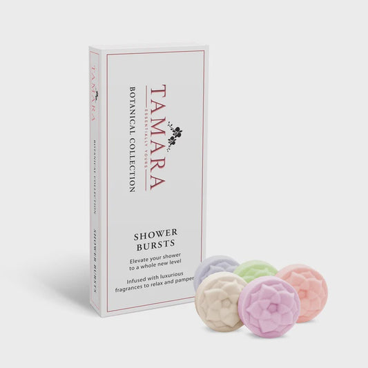 Essentially Tamara | Box of 10 Shower Bursts | Botanical Collection