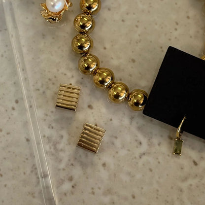 Queen of the Foxes | Earrings | Gold Box Huggies