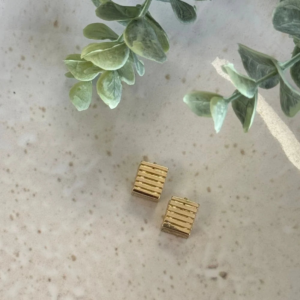 Queen of the Foxes | Earrings | Gold Box Huggies