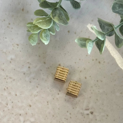 Queen of the Foxes | Earrings | Gold Box Huggies