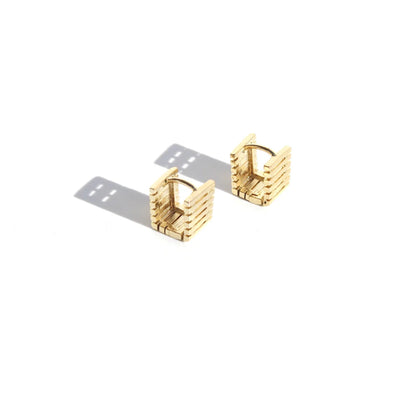 Queen of the Foxes | Earrings | Gold Box Huggies