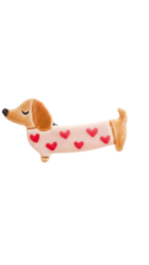 Backyard Ceramics | Sausage Dog Magnet | Various Colours