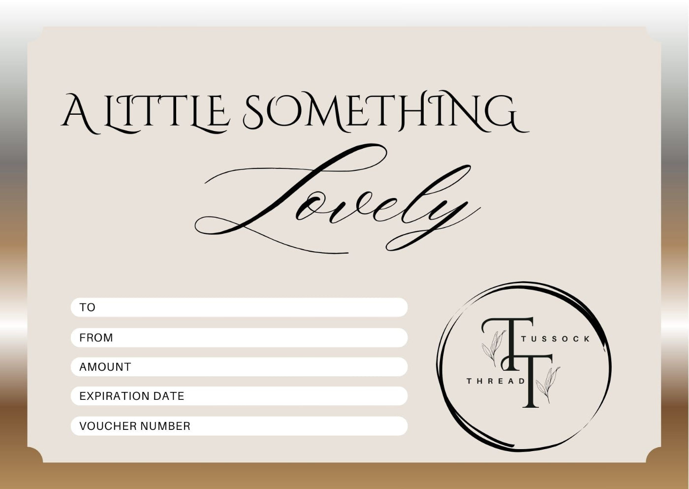 A Little Something Lovely (Gift Voucher)