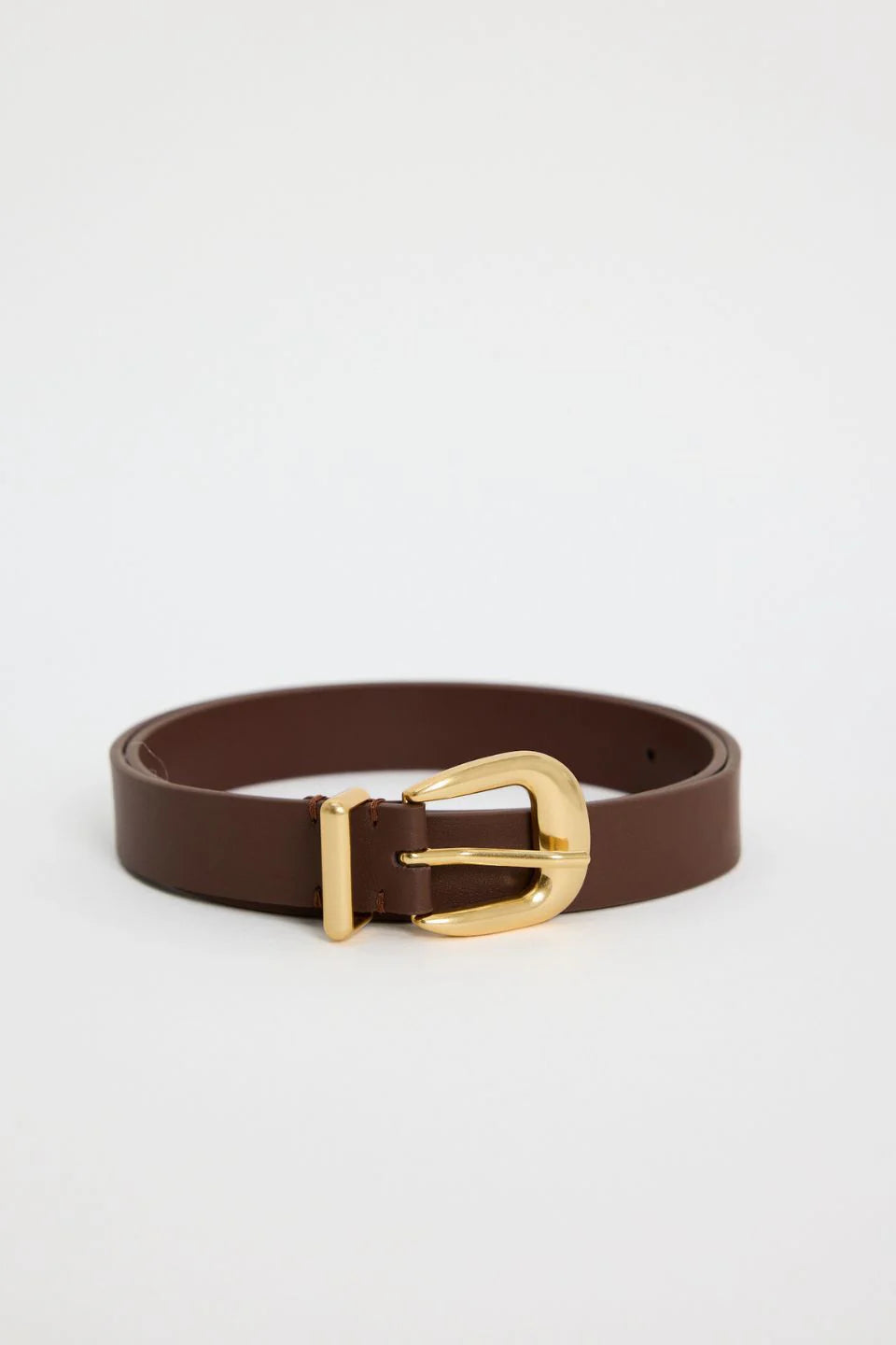 Among the Brave - Brown Leather Belt