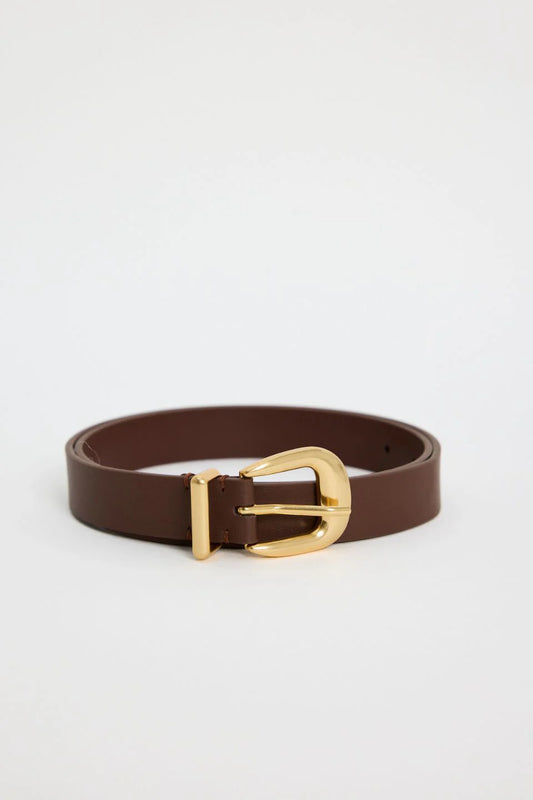 Among the Brave - Brown Leather Belt