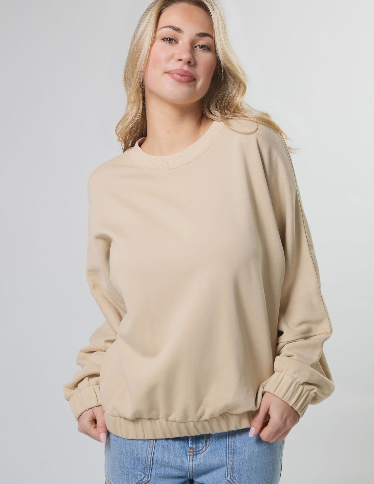 Stella & Gemma | Bubble Sweat | Oat
