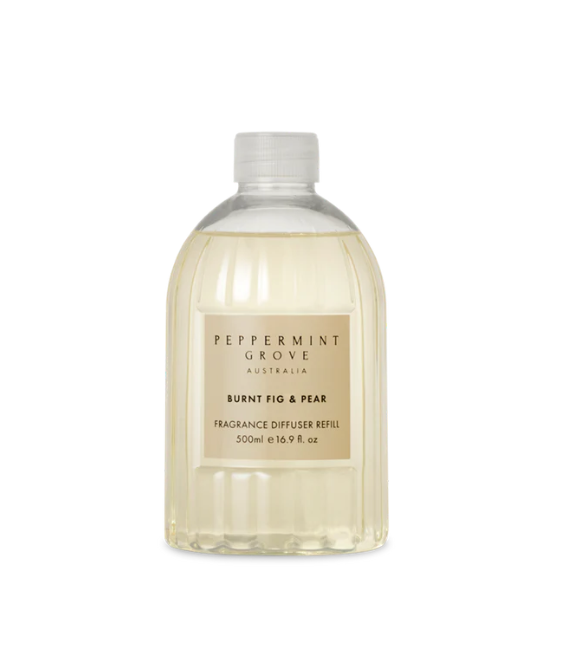 Peppermint Grove | Diffuser Refill 500ml | Burnt Fig & Pear