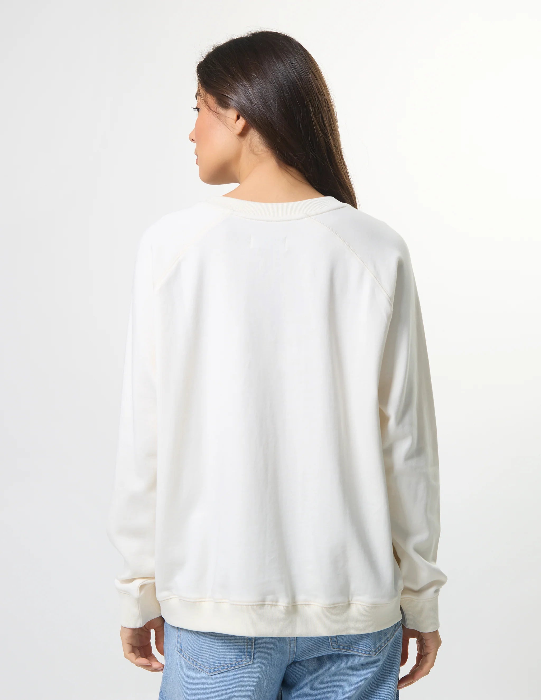 Stella + Gemma Classic Sweat - Cream Burgandy